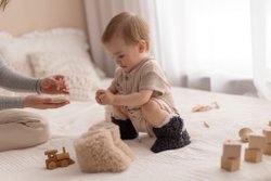 Детские пинетки из натуральной овчины