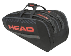 Сумка теннисная Head Base Racquet Bag L - black/orange