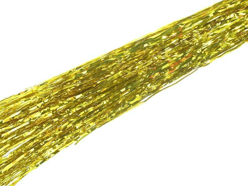 Дождь новогодний 1,5м золото (10шт)