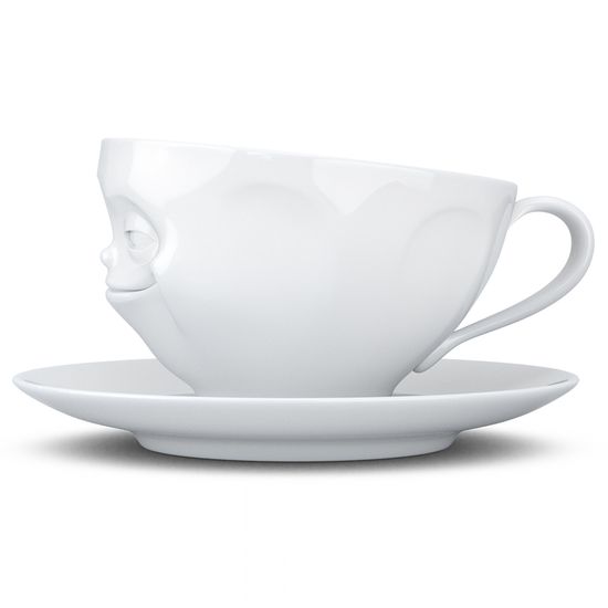 Чайная пара grinning, 200 мл, белая