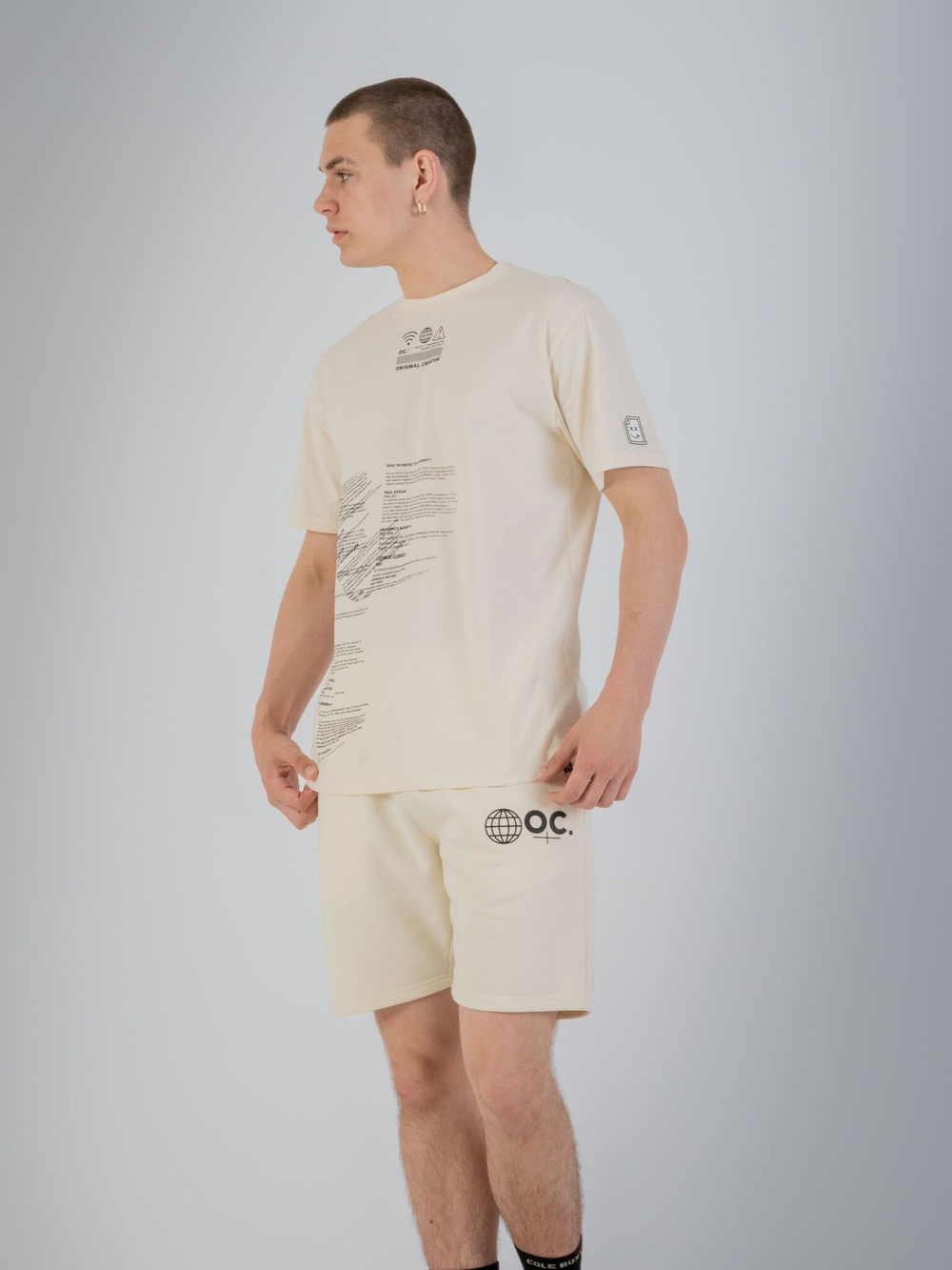 Футболка мужская ORIGINAL CREATOR INTERNET T-SHIRT, Молочный