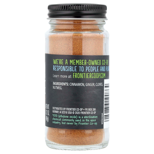 Frontier Co-op, приправа для тыквенного пирога, 49 г (1,72 унции)