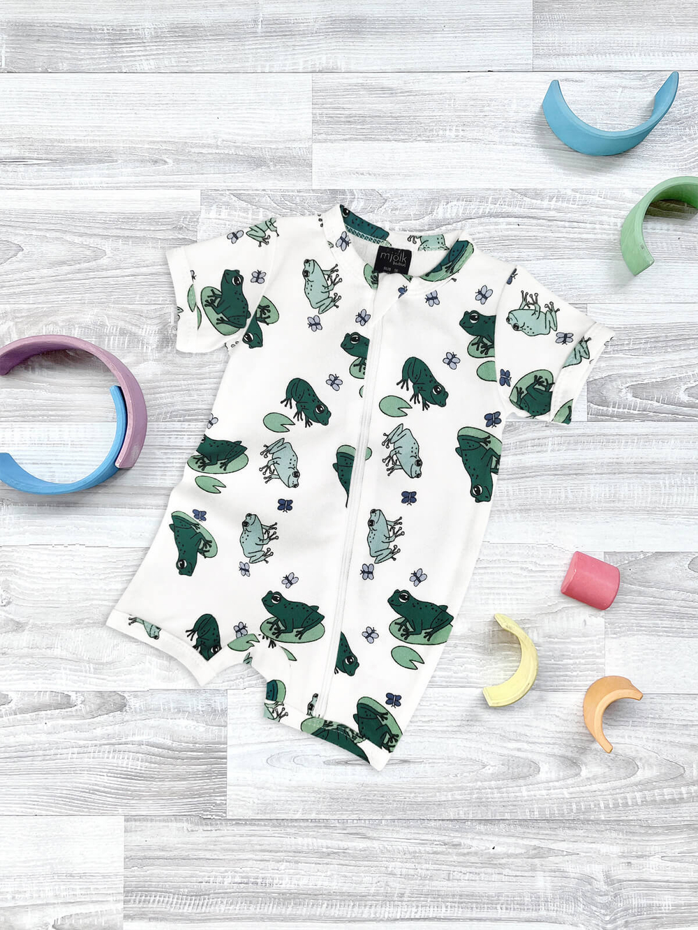 Песочник Mjölk Sleep and Play Лягушки