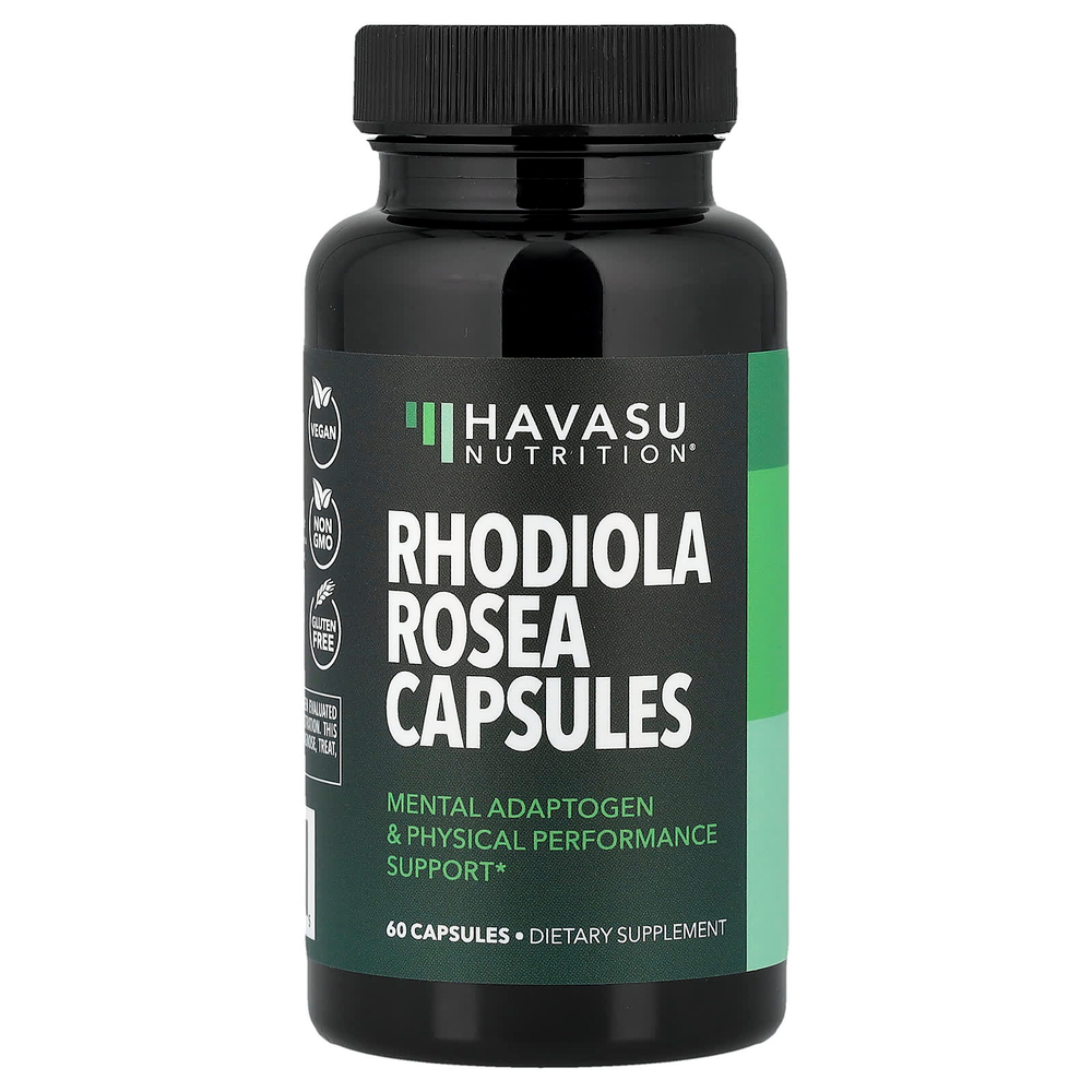 Havasu Nutrition, родиола розовая, 60 капсул