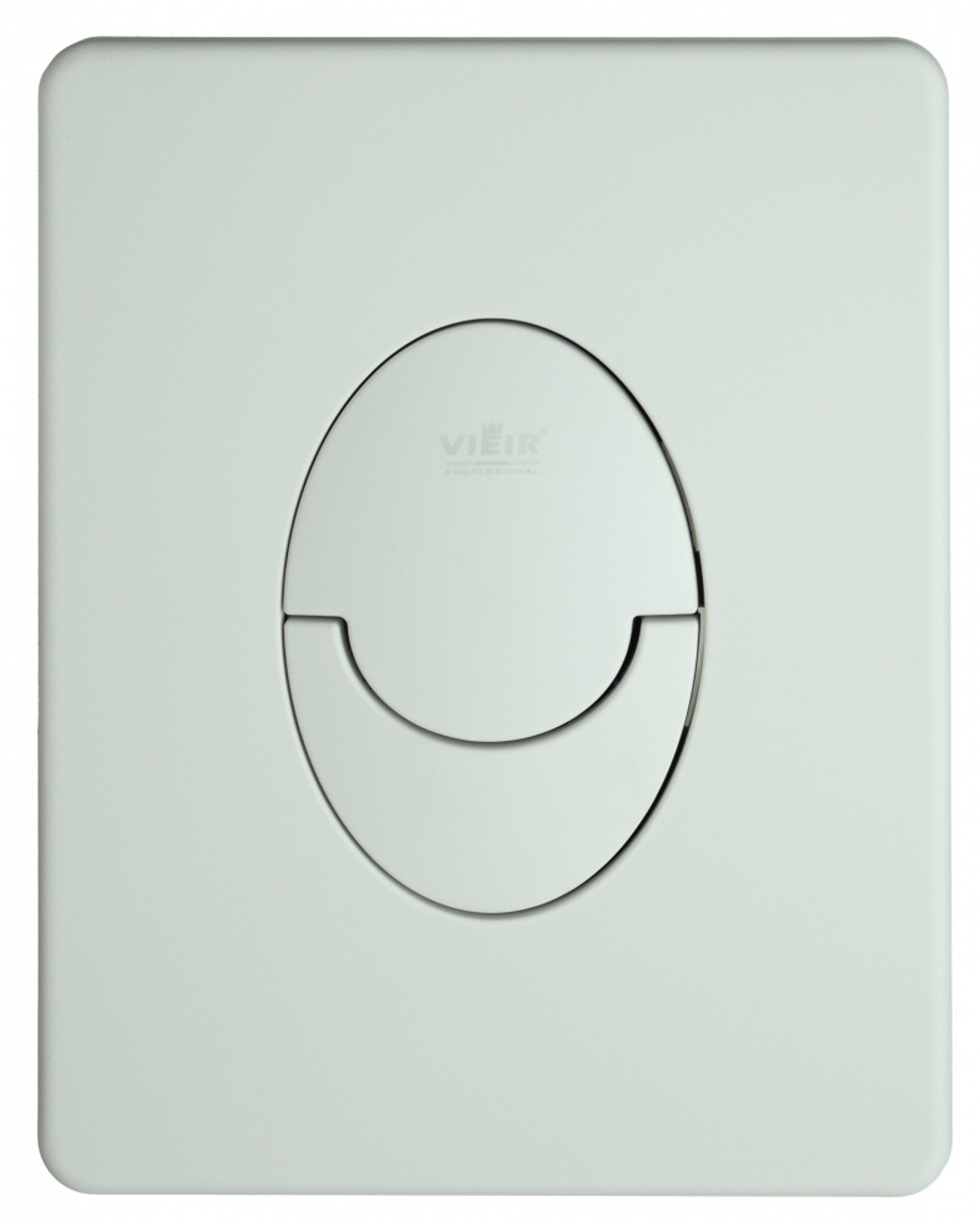 Кнопка ПНЕВМА. для инсталляции с ОВАЛ. клав.  ▊ (БЕЛЫЙ)  ViEiR  (20/1шт)