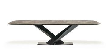 дизайнерский стол Cattelan Stratos  KERAMIK ( by Steel Arts )