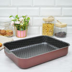 Противень 230*300мм метал. крышка 35318