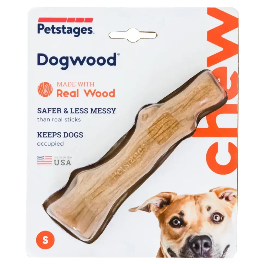 Игрушка для собак petstages dogwood палочка деревянная малая, 14 см