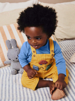 Комбинезон и боди в комплекте для малышей Next N22-242, Желтый, Синий