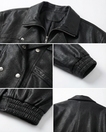 Кожаная куртка DARIUM (black)