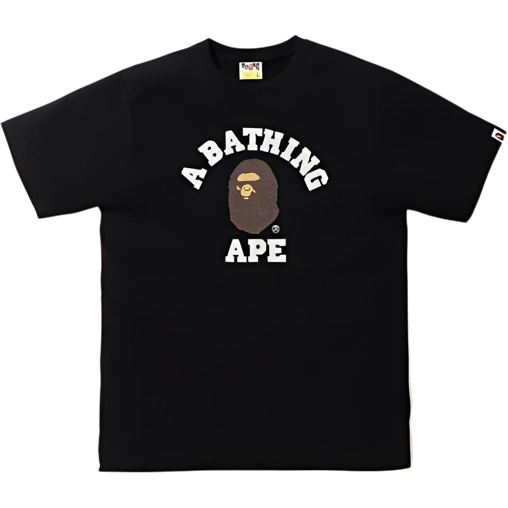 A Bathing Ape Glass Beads College Tee Ss20