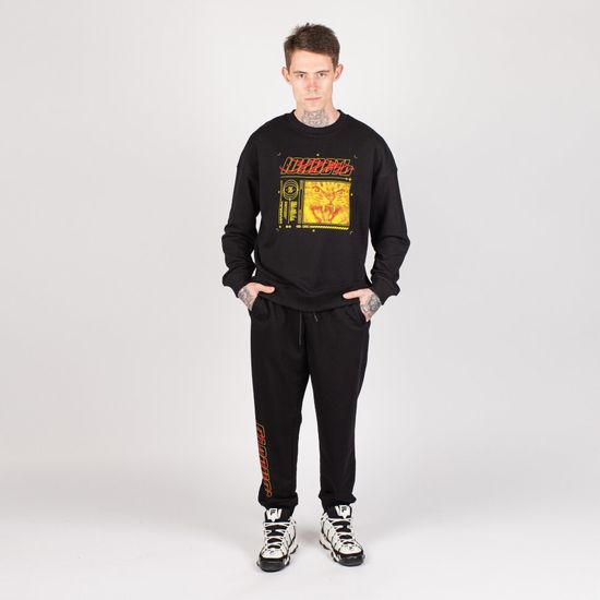 Свитшот ЮНОСТЬ™ Anarchy Черный