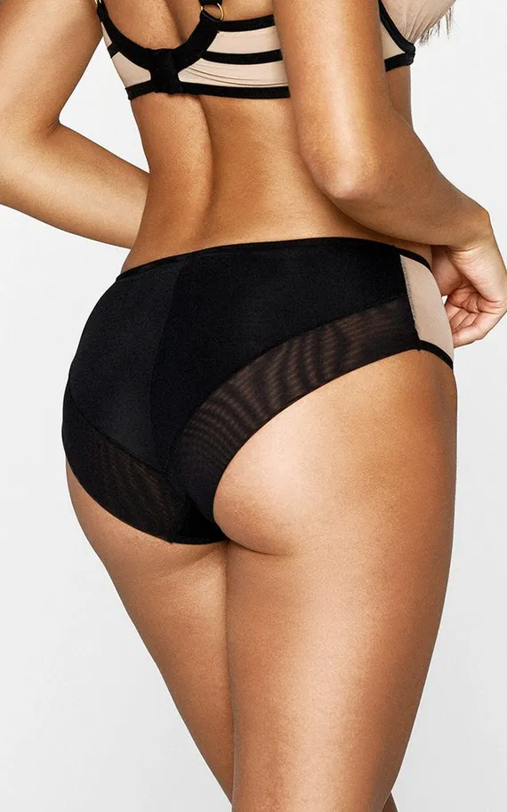 932/2-P LOU BLACK Трусы слипы