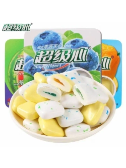 Жевательная резинка с жидкой начинкой Лимон 13,5г * 30шт