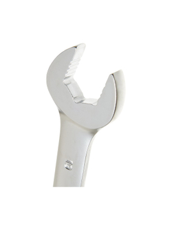 Набор комбинированных шарнирных ключей с трещоткой 8 предметов Inforce, Сталь Cr-V, 8-19мм, 06-05-52