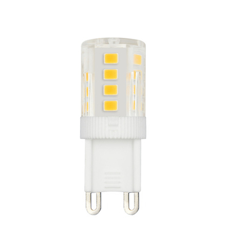 LED-JCD-4.5W-4000K-G9-CL-SLS Лампа светодиодная. прозрачная. Белый свет 4000K. ТМ Volpe
