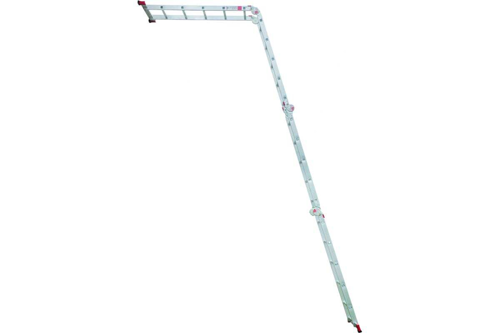ЛЕСТНИЦА-ТРАНСФОРМЕР НОВАЯ ВЫСОТА 4Х5 АЛЮМИНИЕВАЯ ПРОФЕССИОНАЛЬНАЯ NV 3320