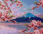 Алмазная мозаика 40*50см KiKi «Фудзи» полная выкладка ALM002