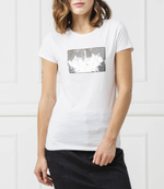 футболка Armani Exchange - белый(8NYTDL YJ73Z)