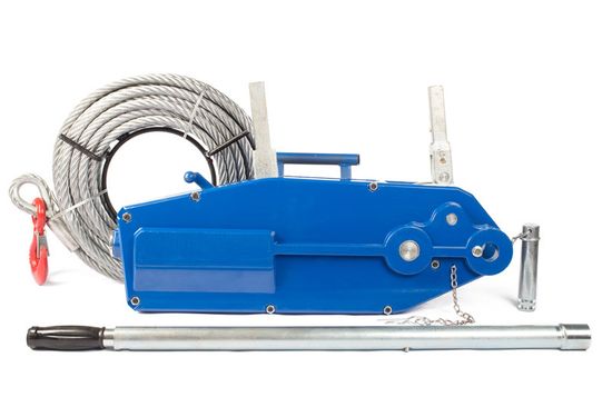 Лебедка рычажная тросовая TOR МТМ 3200, 3,2 т, L=12м