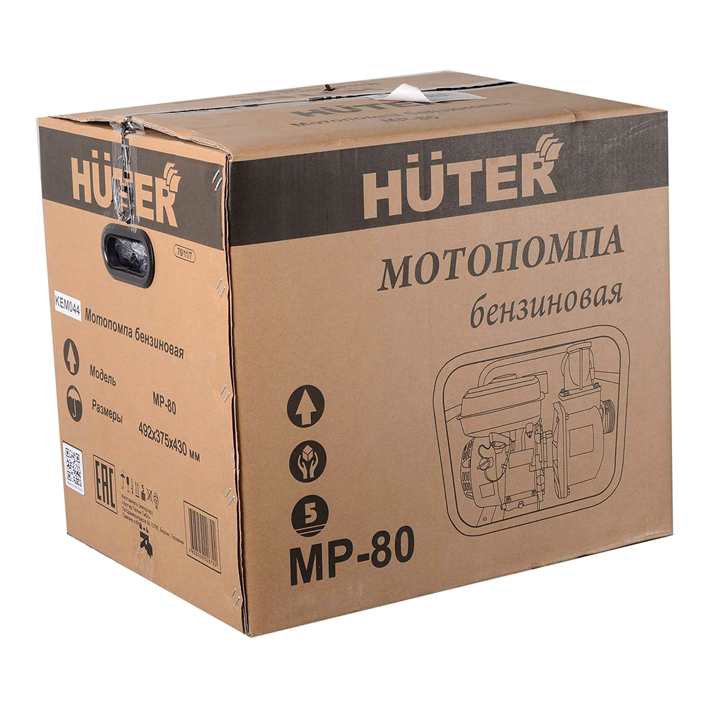 Мотопомпа бензиновая Huter MP-80