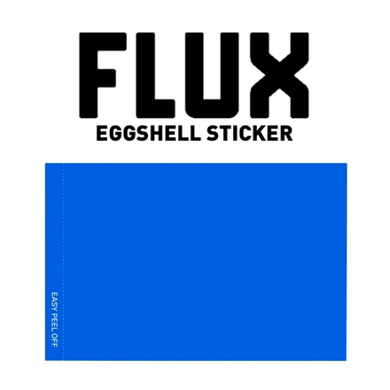 Стикер FLUX Eggshell - (1шт) (Голубой)