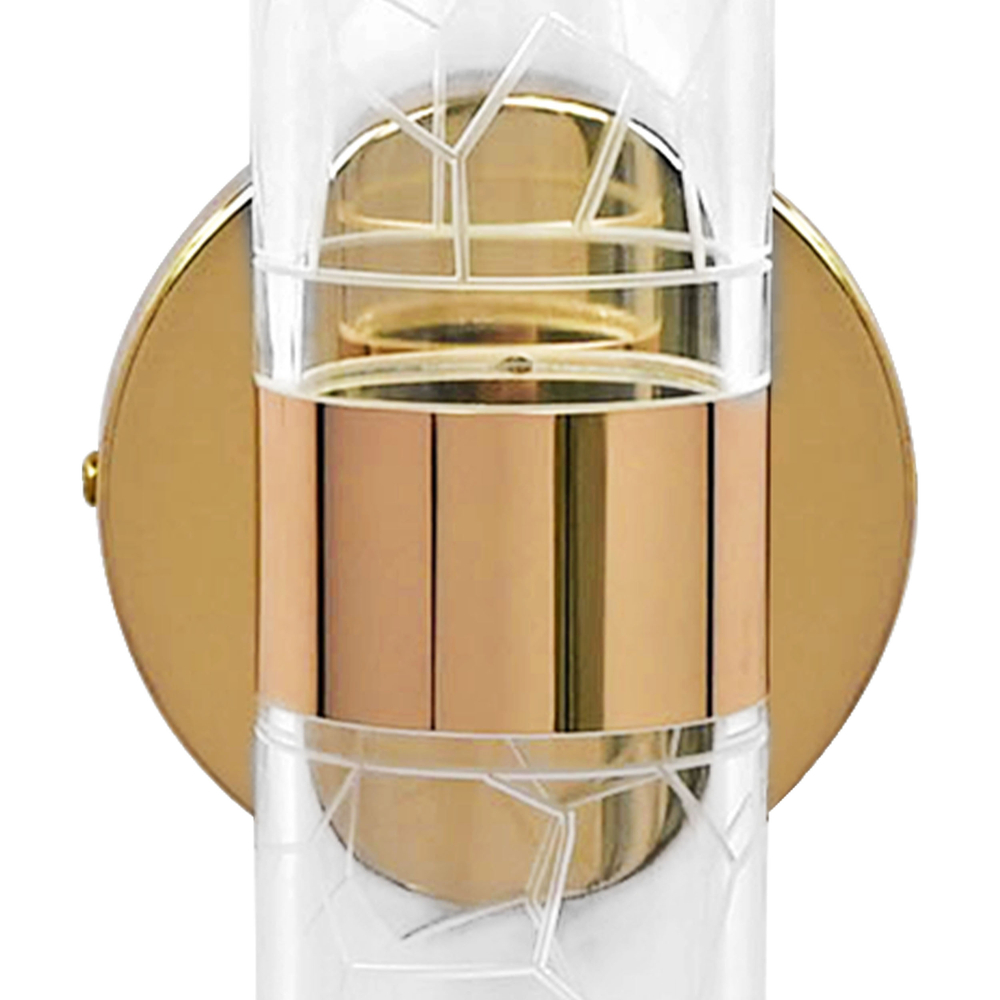 737662 Бра ACRILE 8W LED 560LM G ЗОЛОТО/ПРОЗРАЧНЫЙ 2700/4200/6400K