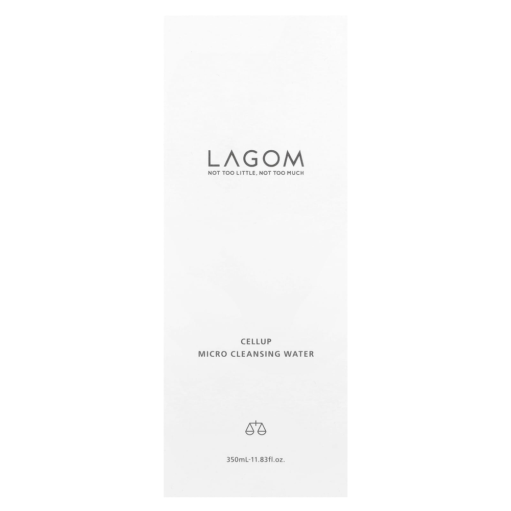 LAGOM, Cellup Micro Cleansing Water, 350 мл (11,83 жидк. Унции)