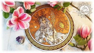 Алтарь скандинавский "Ведьма Гулльвейг"