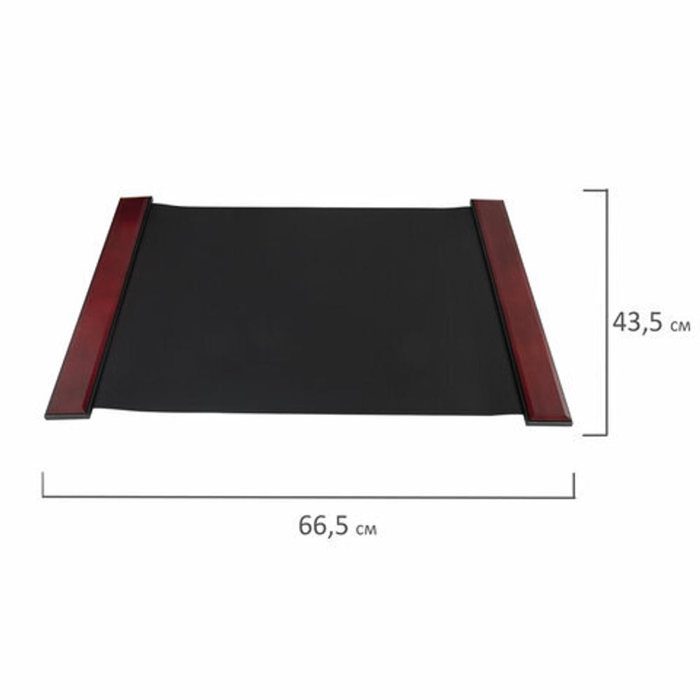 Набор настольный GALANT "Sirius" из дерева, 8 предметов, цвет "красное дерево/чёрный", 238162