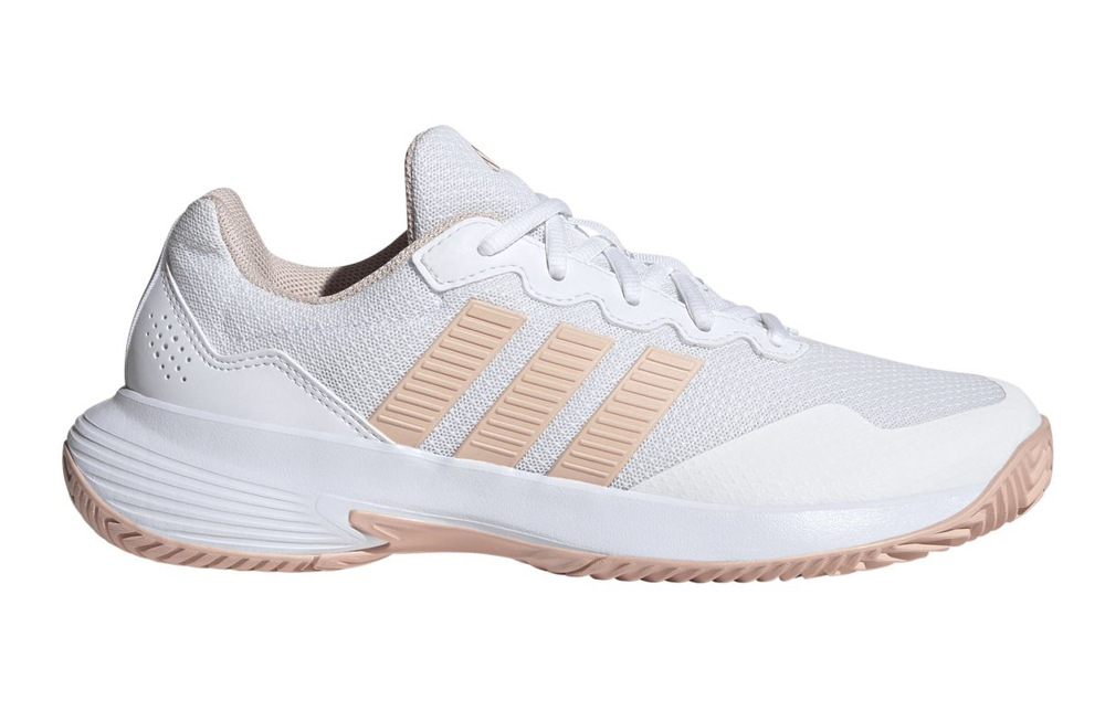 Женские теннисные кроссовки Adidas GameCourt 2 W - white/blue pink/white