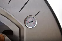 Печь для пиццы на газе и дровах Alfa Pizza Quattro Pro Gas (4 пиццы)
