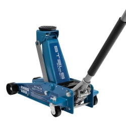 Домкрат автомобильный STELS QUICK LIFT, 3 т, гидравлический подкатный, высота подъема 150-530 мм, проф, 51133
