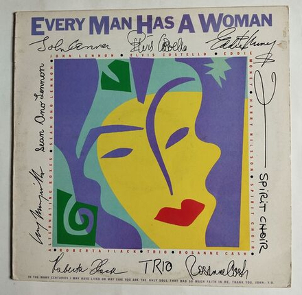 Винтажная виниловая пластинка LP Every Man Has A Woman (UK 1984)