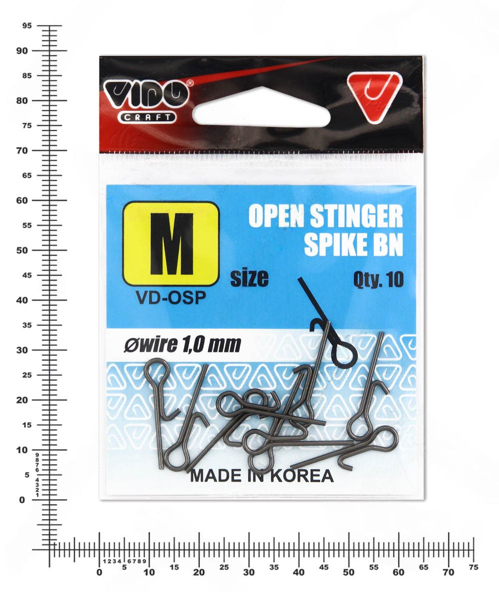 Монтаж Vido Craft Open Stinger Spike BN (10шт/уп)