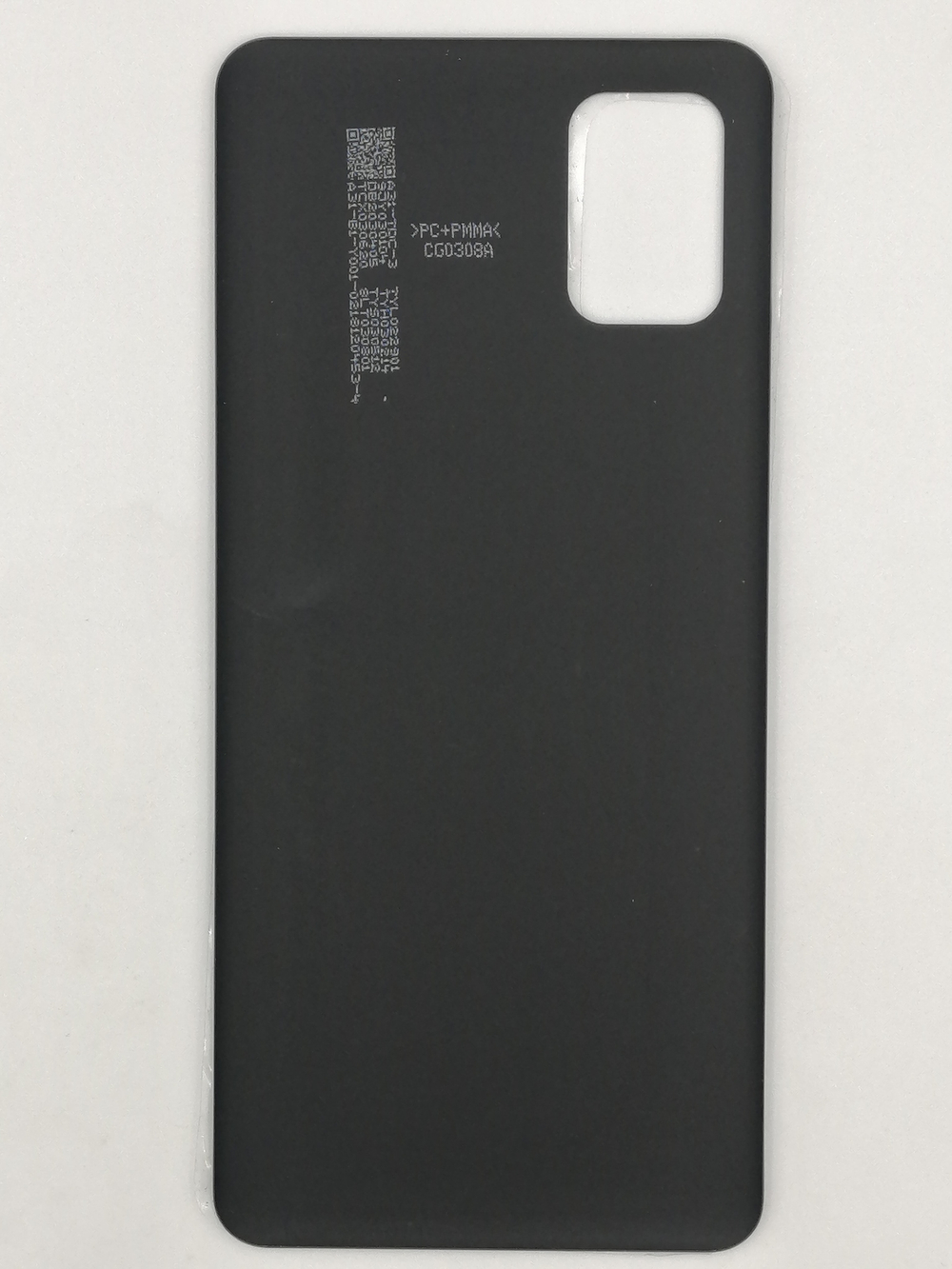 Задняя крышка для Samsung Galaxy A31 (SM-A315F) Черный