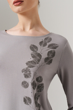 23121 Лонгслив женский (серый)