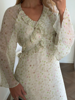 Платье Flow wow салатовый