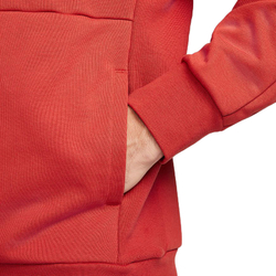 Мужская теннисная кофта Nike Court Fleece Tennis Hoodie M - cinnabar