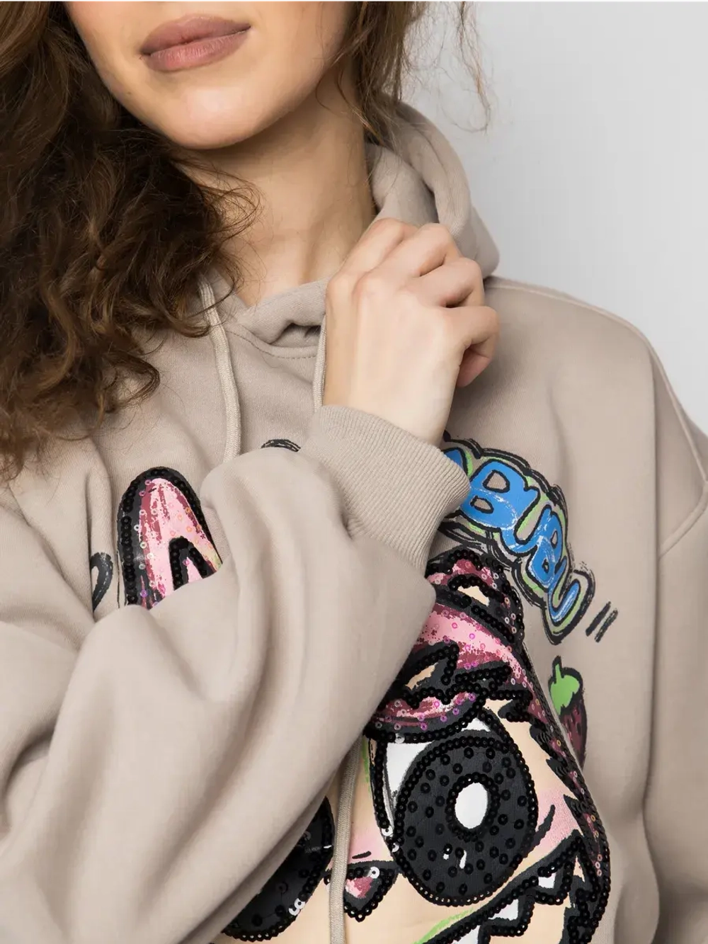 Толстовка утепленная с капюшоном