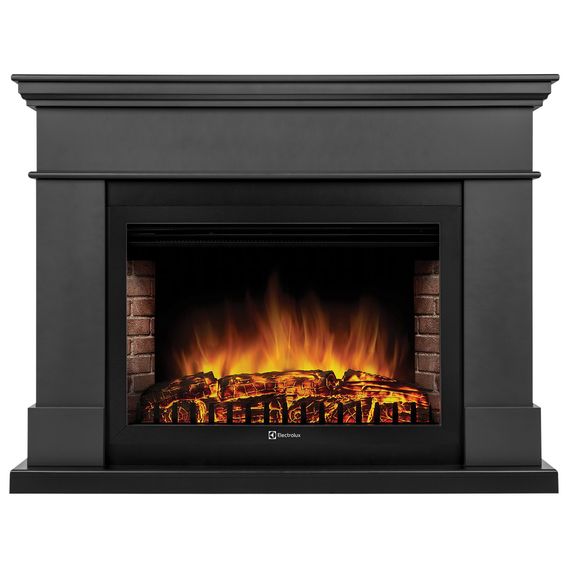 Каминокомплект: Очаг Electrolux EFP/P-3020LS N, портал California 30, графит — (1)