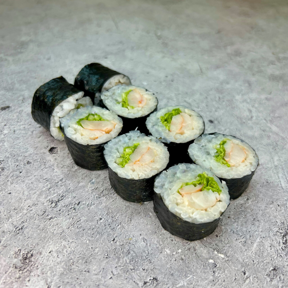 Маки с креветкой