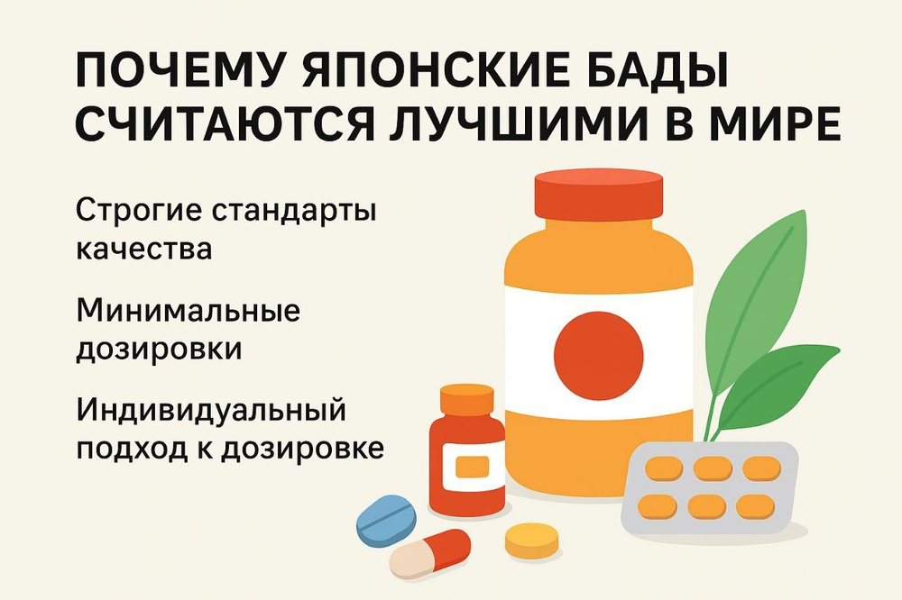 Почему японские БАДы?!