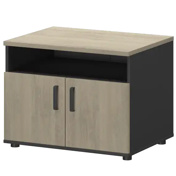 Тумба для оргтехники СМТ-2ДН Тип2  800x600x625 Смарт