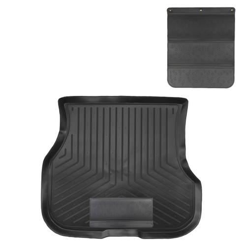 Коврик в багажник Norplast для Volkswagen Passat B4 в кузове Var (1993-1997) Черный, арт.NPL-P-95-24-APP