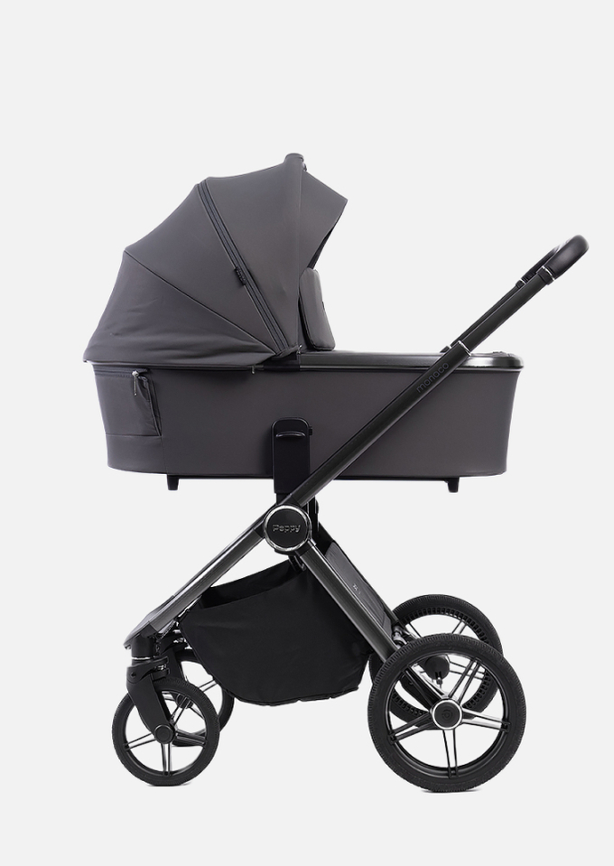 Peppy Коляска детская Monaco 2 в 1 Antrazit Графитовый