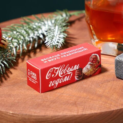 Новый год. Камни для виски «Вкус леденящий», 3 шт