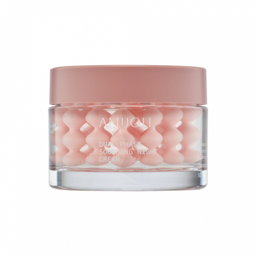 AMIJOLI Капсульный ночной крем для чувствительной кожи с экстрактом магнолии и церамидами - Dual Phase Soothing Night Сream Calming Magnolia ,50 мл