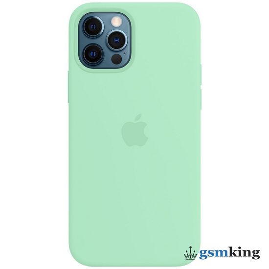 Silicone Case iPhone 12 Pro Max Green (Зелёный)