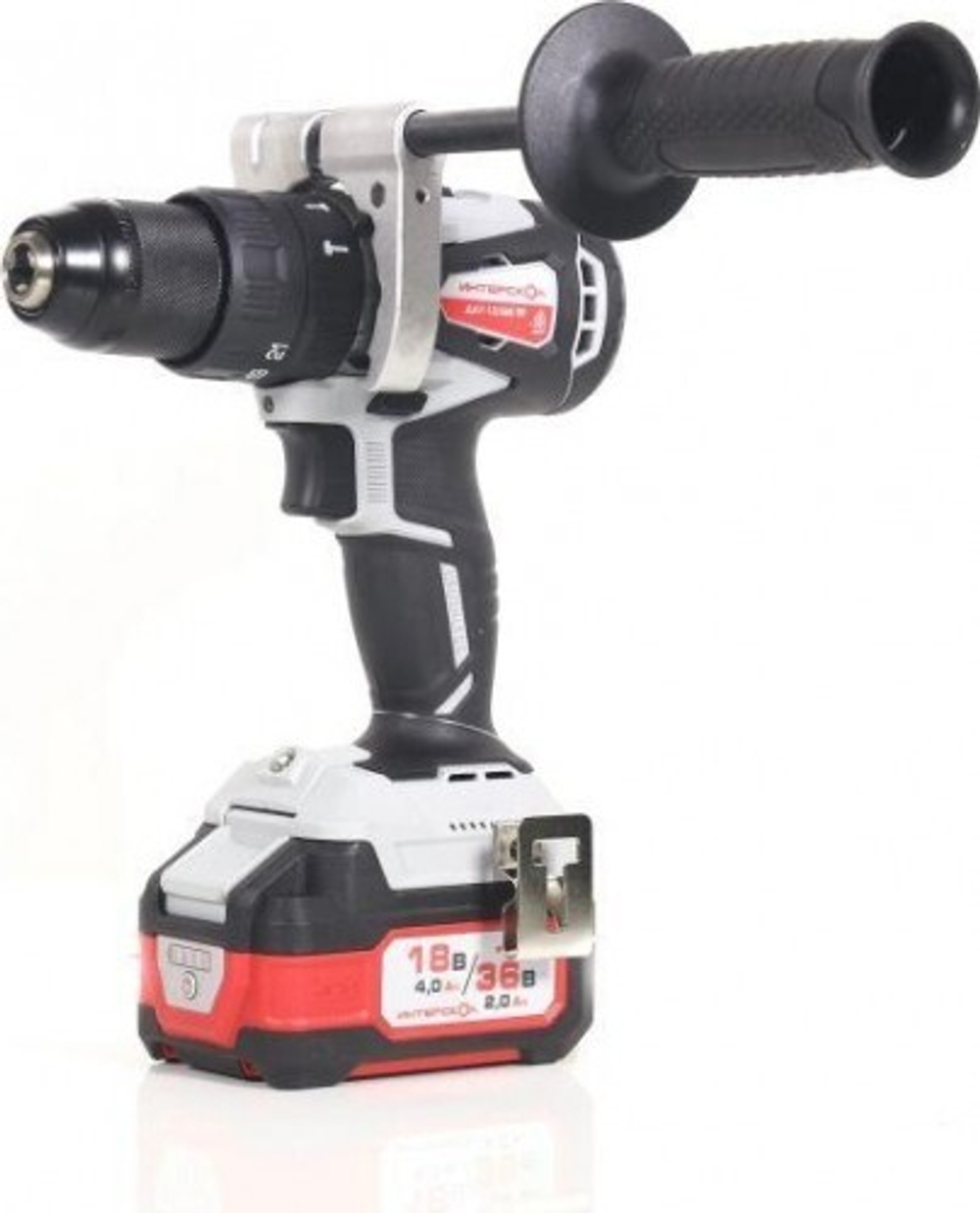 Дрель-шуруповерт аккумуляторная ИНТЕРСКОЛ ДАУ-13/36В 90 ударная 860.2.2.70